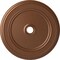 Ekena Millwork Classic Ceiling Medallion (Fits Canopies up to 5 1/2"), 41 1/8"OD x 4"ID x 2 1/8"P, Polished Copper CM41CLPOS - alternate 1